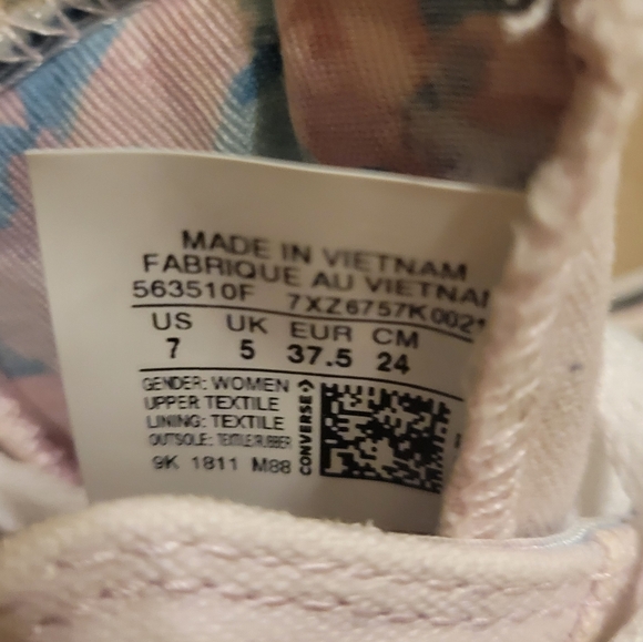 Like New Converse Madison Ox in pink *Spring Clearance* - Picture 5 of 6